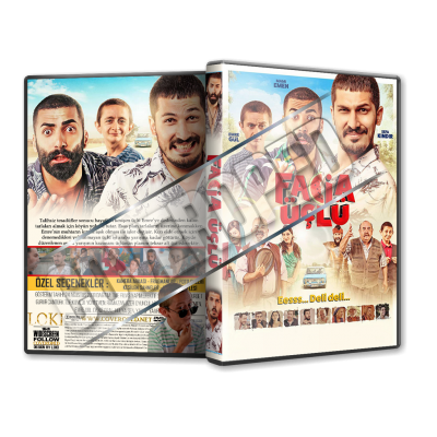 Facia Üçlü 2018 Türkçe Dvd Cover Tasarımı